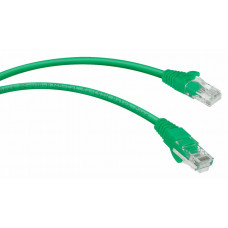 PC-UTP-RJ45-Cat.5e-1.5m-GN-LSZH (9506c), зелёный. Патч-корд медный. CABEUS