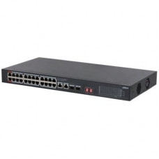 DH-S3228-24GT-240. Сетевой PoE коммутатор. Dahua