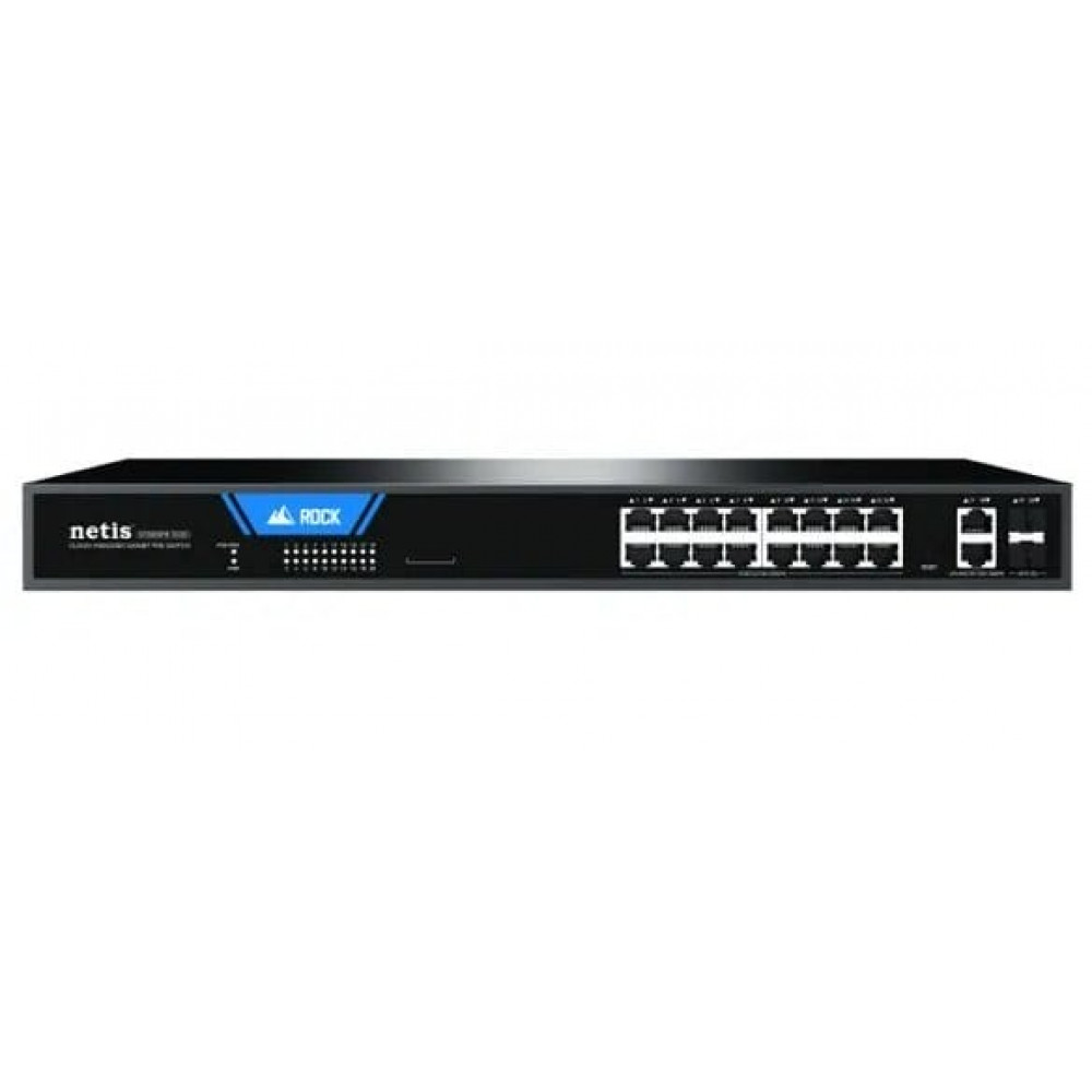 Netis ST220GPR-2G2S (L2). Коммутатор сетевой PoE настраиваемый. Netis