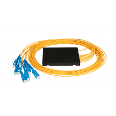 NMF-SPP1X8A1-SCU-B. Сплиттер планарный 1х8, 9/125мкм, SC/UPC, 2 мм. NIKOMAX ESSENTIAL