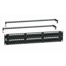 PL-48-Cat.6-Dual (7447c). Патч-панель 19. CABEUS