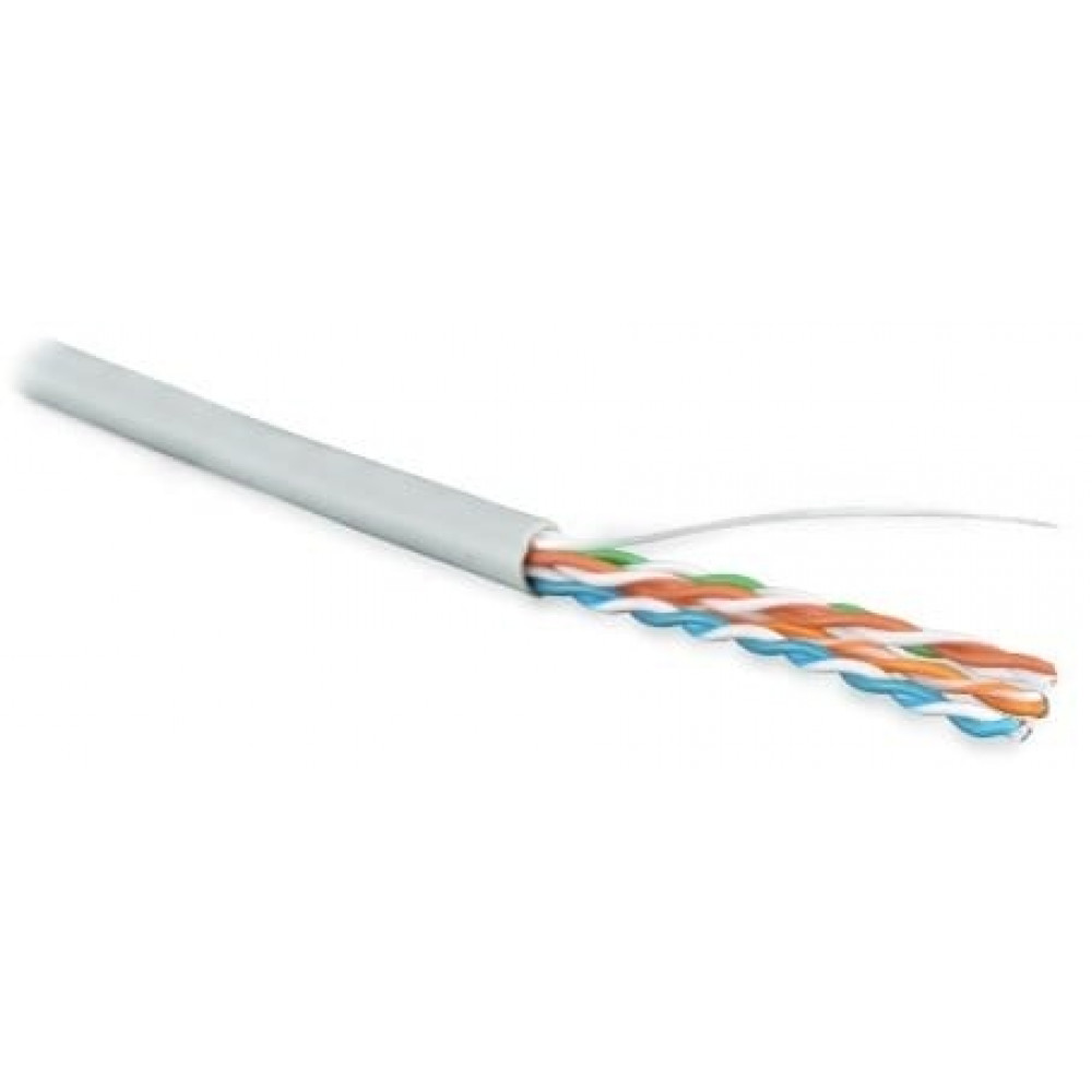 UUTP4-C5E-S24-IN-PVC-GY-100. Кабель «витая пара» (LAN) для структурированных систем связи. Hyperline