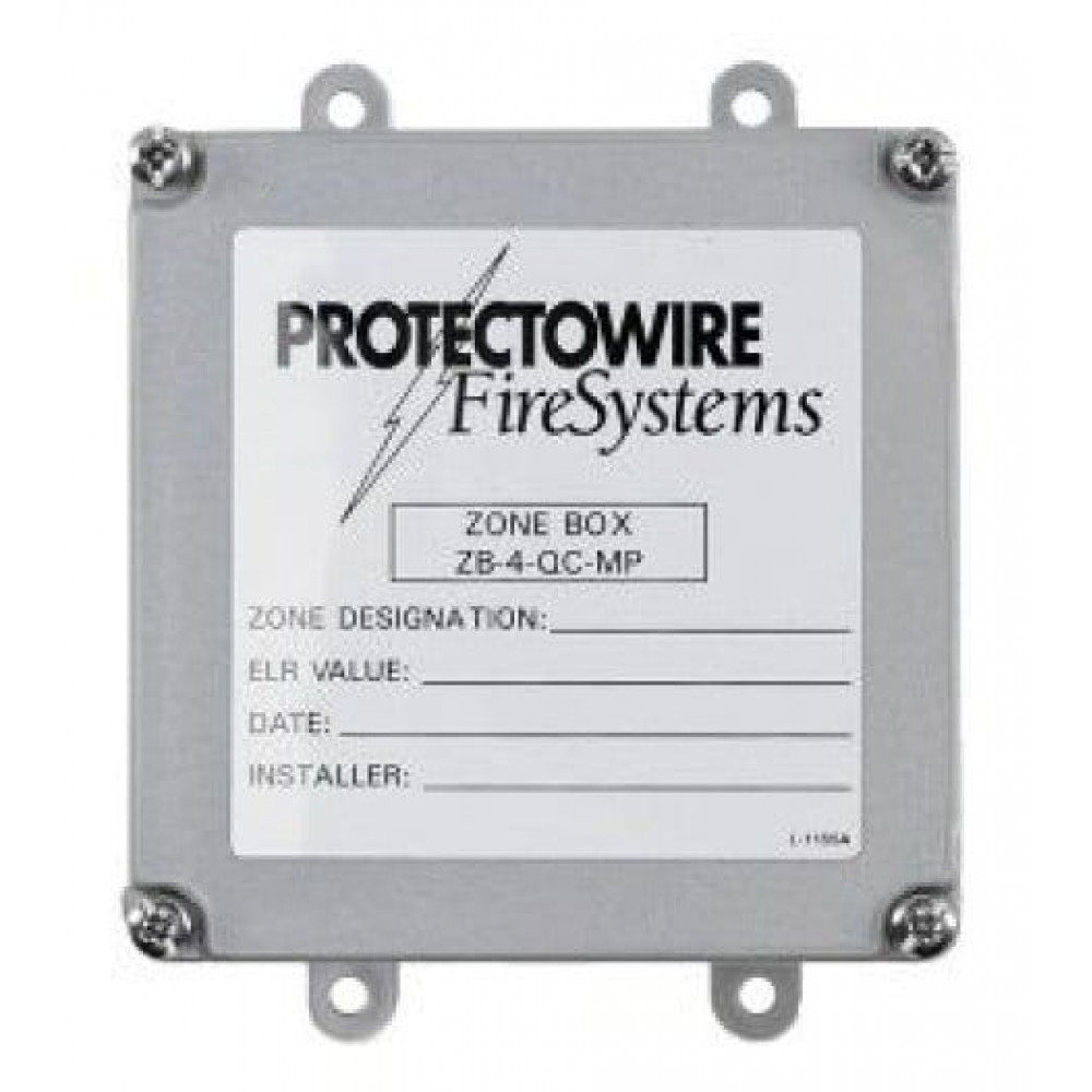 ZB-4-QC-MP (исп.02). Монтажная зонная коробка. Protectowire