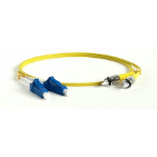 FC-D2-9-LC/UR-ST/UR-H-2M-LSZH-YL. Патч-корд волоконно-оптический ST-LC. Hyperline