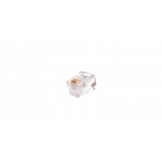 NMC-RJ64RE06UC1-100 (100шт). Телефонный разъем 6P4C (RJ-11). NIKOMAX ESSENTIAL