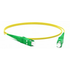 FC-S2-9-SC/AR-SC/AR-H-1M-LSZH-YL. Патч-корд волоконно-оптический одномодовый. Hyperline