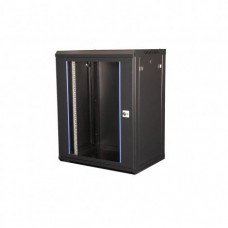 DR-634001. Шкаф телекоммуникационный 19 настенный, дверь стекло, 15U. Datarex