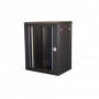 DR-634001. Шкаф телекоммуникационный 19 настенный, дверь стекло, 15U. Datarex
