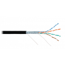 F/UTP 4pair, Cat5e, Solid, Out, PVC (NMC 9200B-BK). Кабель «витая пара» (LAN) для структурированных систем связи. NIKOMAX