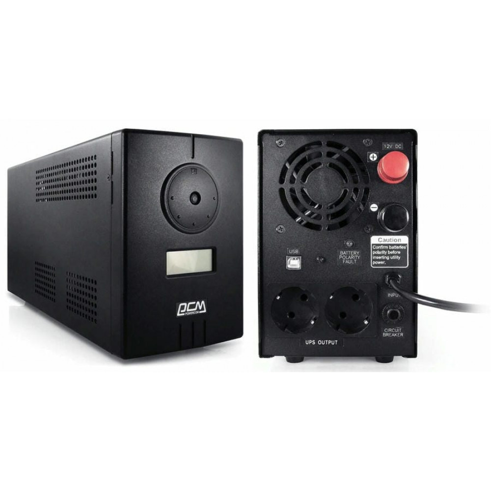 Infinity INF-1100 770Вт 1100ВА черный. Источник бесперебойного питания. POWERCOM