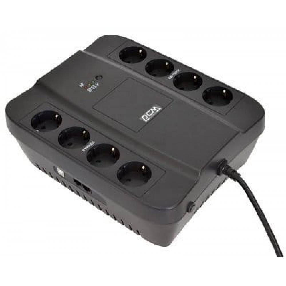 Spider SPD-1000U 550Вт 1000ВА черный. Источник бесперебойного питания. POWERCOM