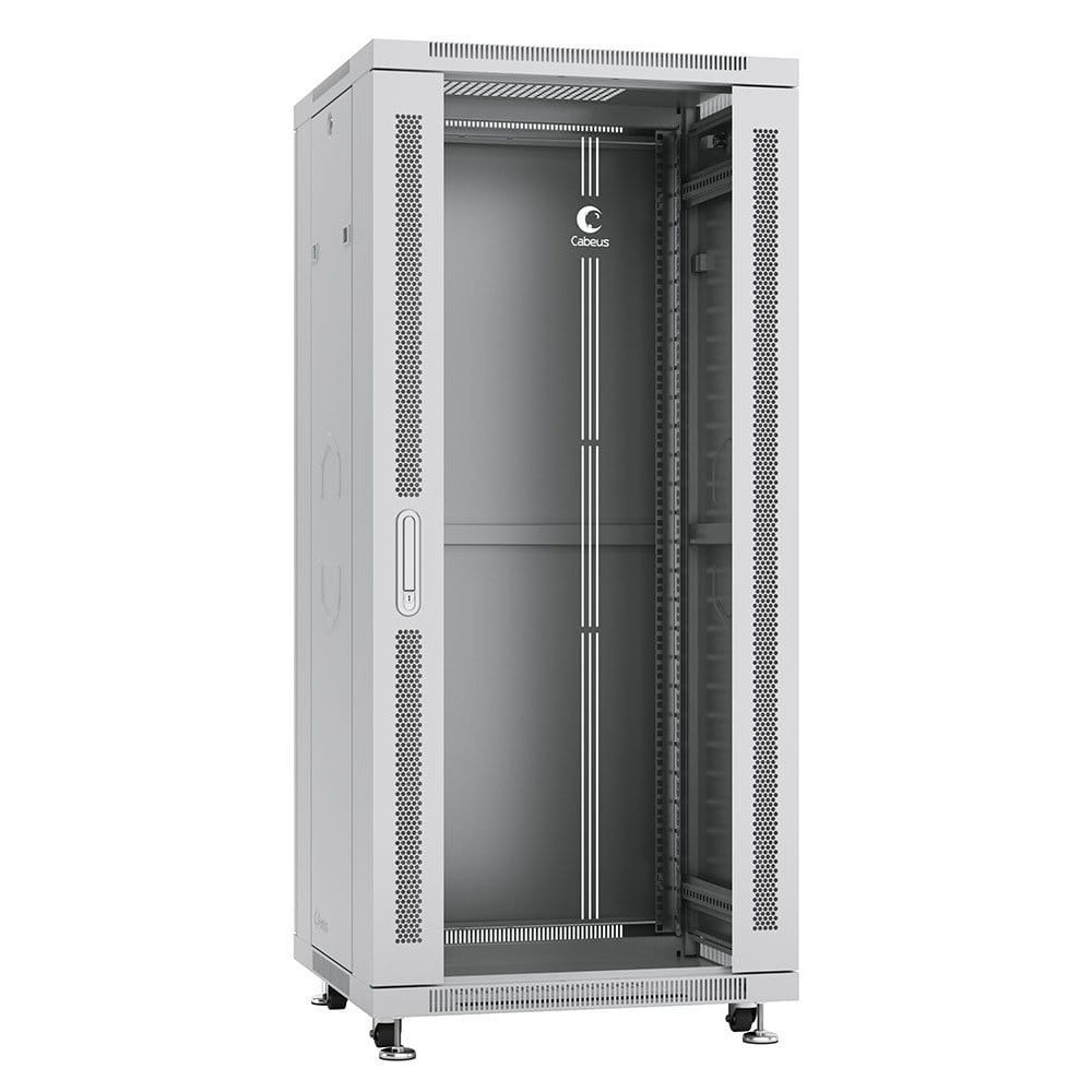 SH-05C-27U60/100 (7055c). Шкаф телекоммуникационный 19 напольный 27U. CABEUS