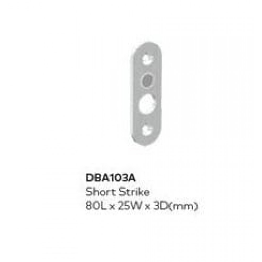 DBA103A. Планка ответная для DB25. dormakaba