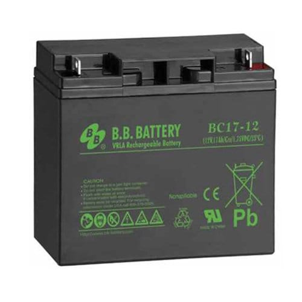 B.B. Battery BC 17-12. Аккумулятор герметичный свинцово-кислотный. B.B. Battery