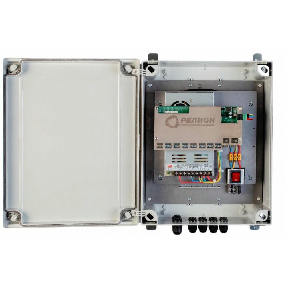 Релион-SW-2G-6Poe+/240W. Коммутатор с питанием по PoE. Релион