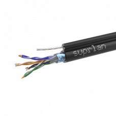 FTP Cat.5e 4x2xAWG24 Cu PE Outdoor T-FG8 (трос) Median (01-1035-1). Кабель «витая пара» (LAN) для структурированных систем связи. SUPRLAN