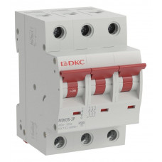 YON max MD63S 3P 25А 4,5кА C (MD63S-3PC25). Автоматический выключатель. ДКС