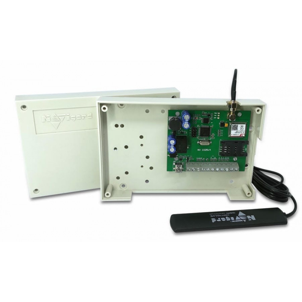 NV 1025, новый корпус. Контроллер СКУД GSM. NAVIgard