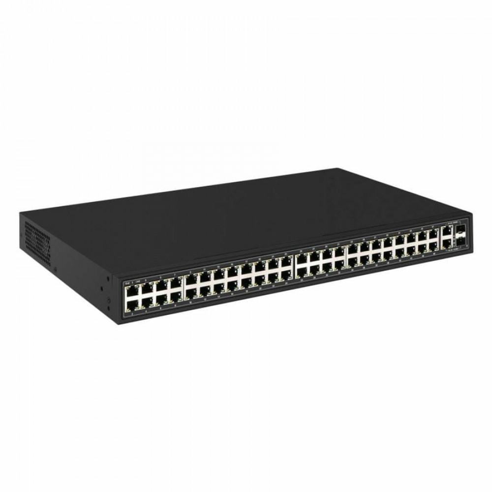 SW-64822(700W). Коммутатор 48-портовый Fast Ethernet с PoE. OSNOVO