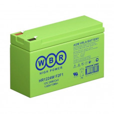 WBR HR1224W F2F1. Аккумулятор герметичный свинцово-кислотный. WBR