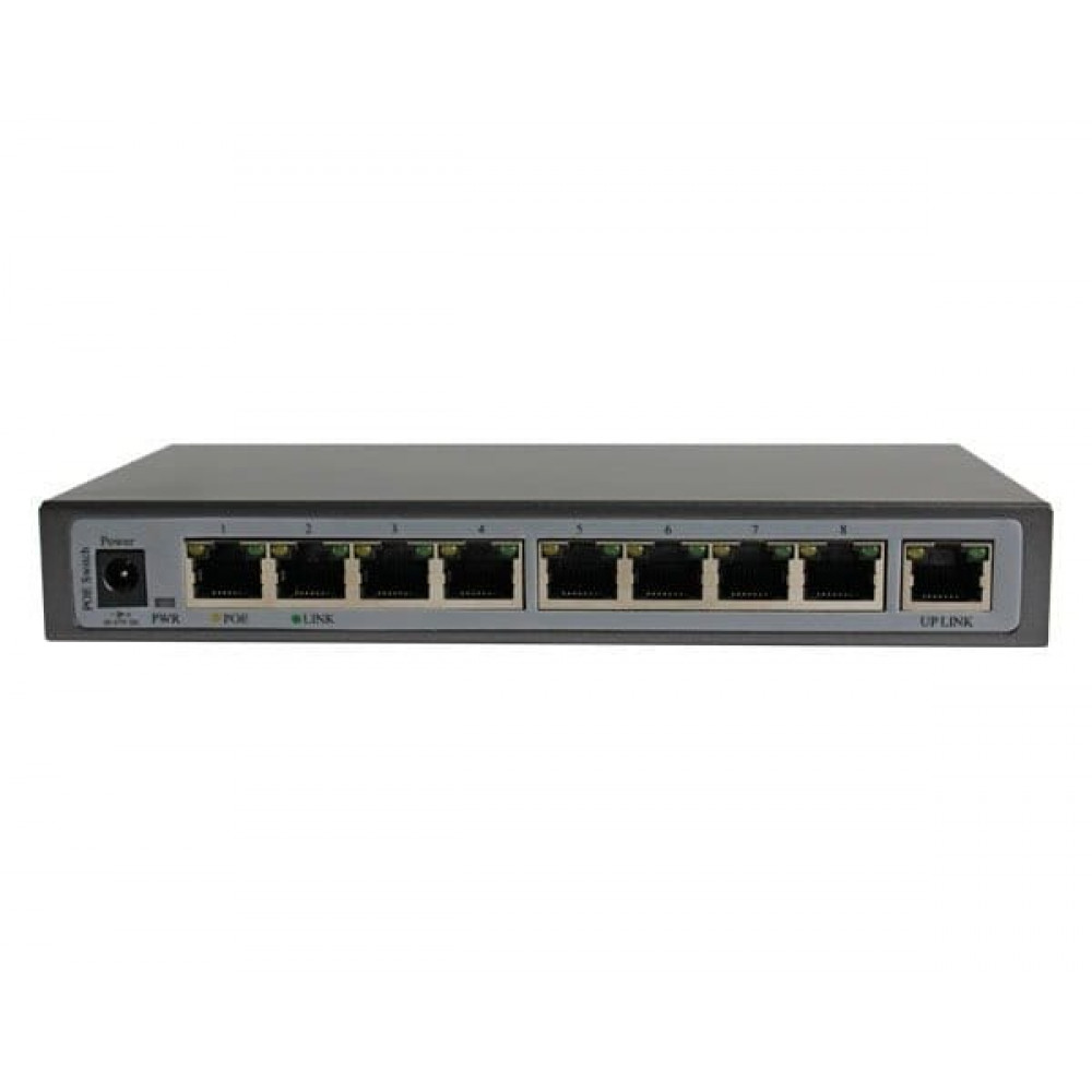 CO-SWP9. Коммутатор 8-портовый Gigabit Ethernet с PoE. ComOnyx