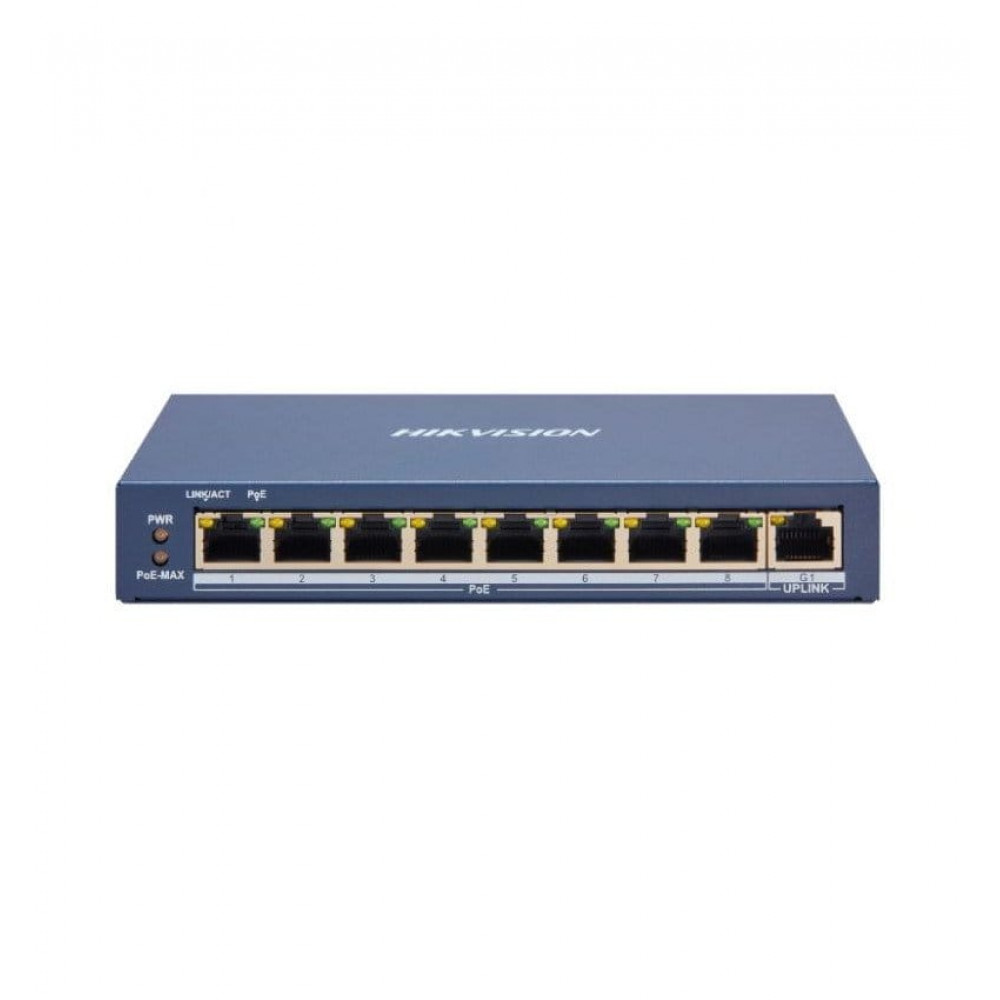 DS-3E1309P-EI/M. Коммутатор с питанием POE. Hikvision