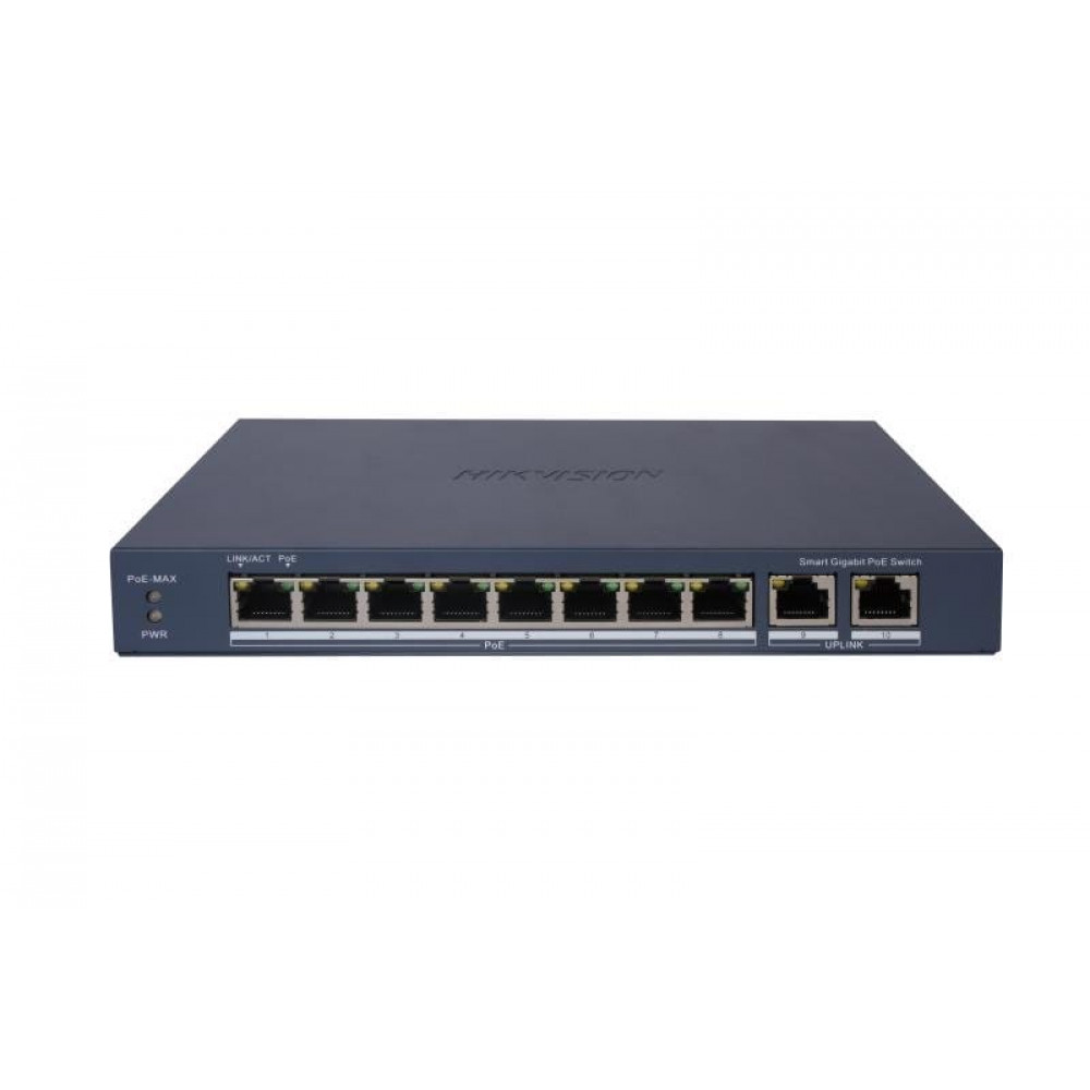 DS-3E1510P-EI. Коммутатор с питанием POE. Hikvision