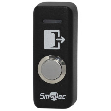 SP-EX141L-BK. Кнопка металлическая, накладная. Smartec
