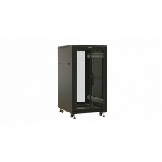 TTBR-2766-DD-RAL9004. Шкаф телекоммуникационный 19 напольный 27U. Hyperline