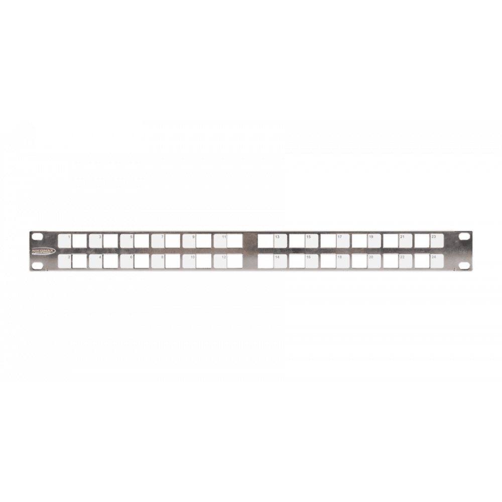 NMC-RP24-BLANK-AN-1U-MT. Патч-панель 19. NIKOMAX