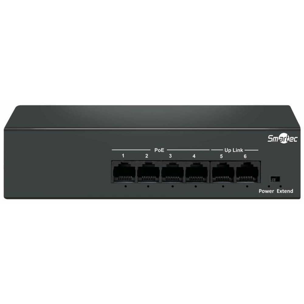 ST-NS204MB-MD. Коммутатор с питанием по PoE. Smartec
