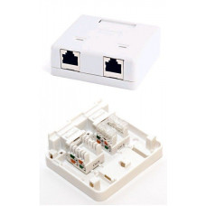 LY-SB04-A. Розетка информационная настенная. 5bites