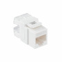 Модуль Keystone кат.5e, UTP, 1xRJ45, T568A/B, 180, белый (DR-510010). Модуль Keystone. Datarex