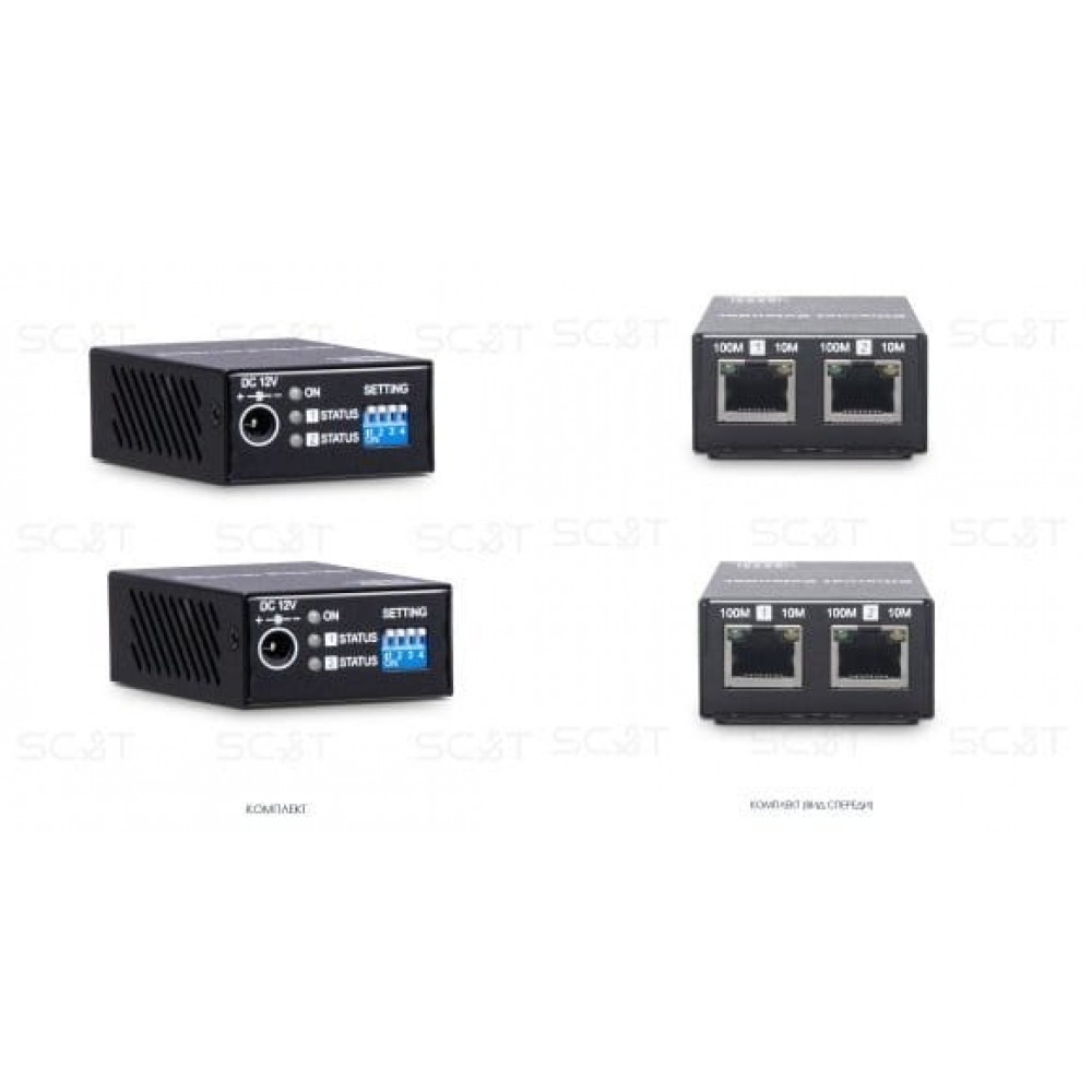 IP09K. Удлинитель Ethernet. SC&T