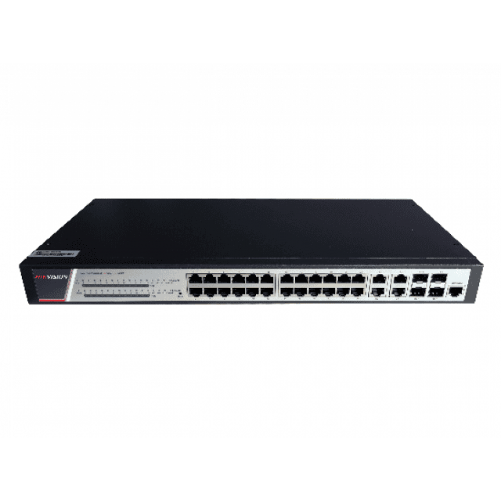 DS-3E2528(B). Коммутатор без PoE. Hikvision