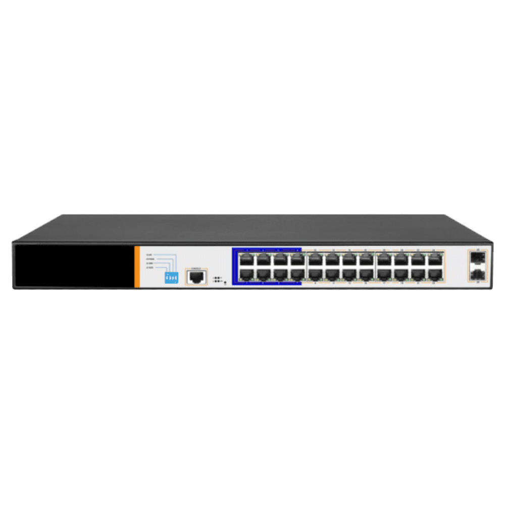 GL-SW-G205-24P. Коммутатор с PoE. NIKOMAX