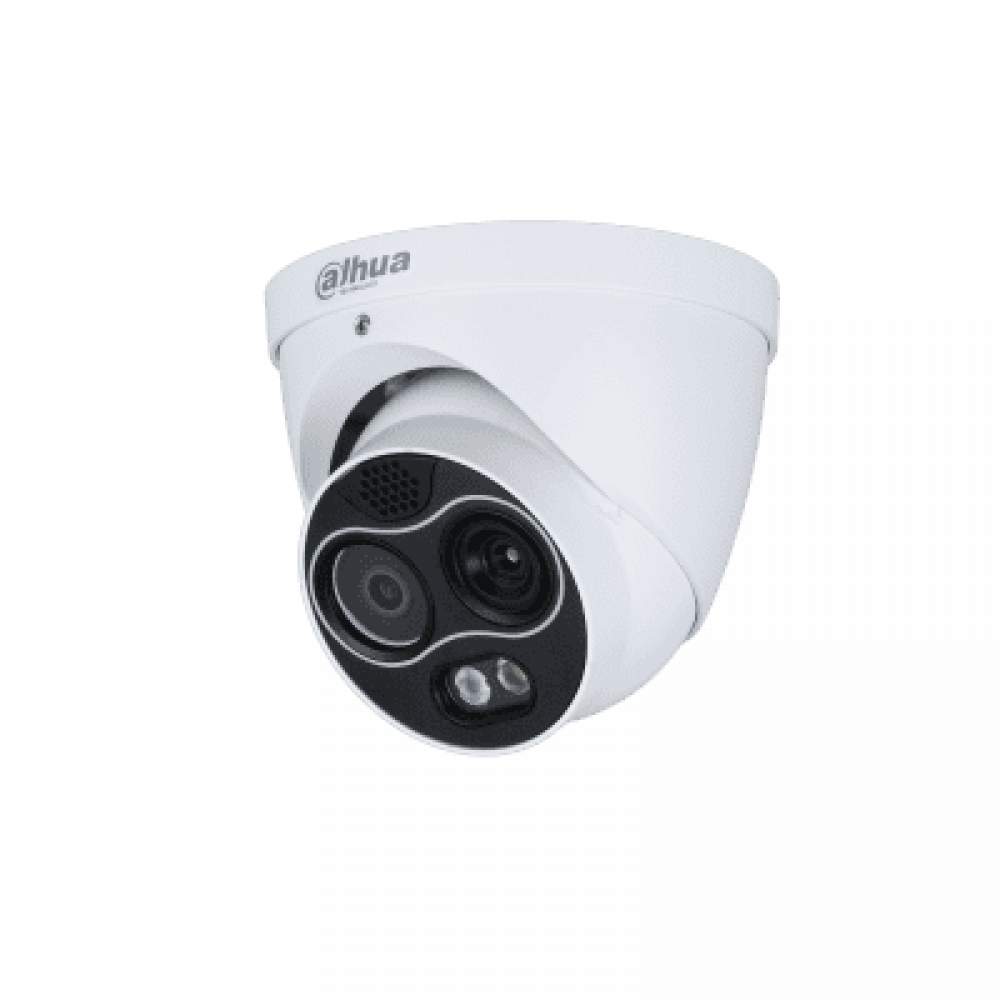 DHI-TPC-DF1241-B7F8-DW-S8. Профессиональная тепловизионная IP-камера купольная. Dahua
