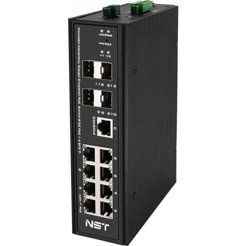 NS-SW-8G4G-PL/IM. Коммутатор с PoE. NST