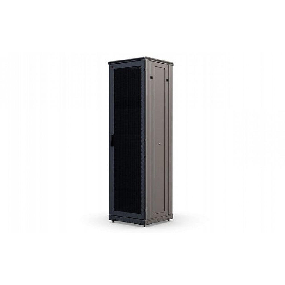 ШТ-НП-М-42U-600-600-П-Ч (130411-01142). Шкаф напольный 19, 42U. ССД (Связьстройдеталь)