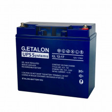 G.ETALON GL 12-17. Аккумулятор герметичный свинцово-кислотный. ETALON
