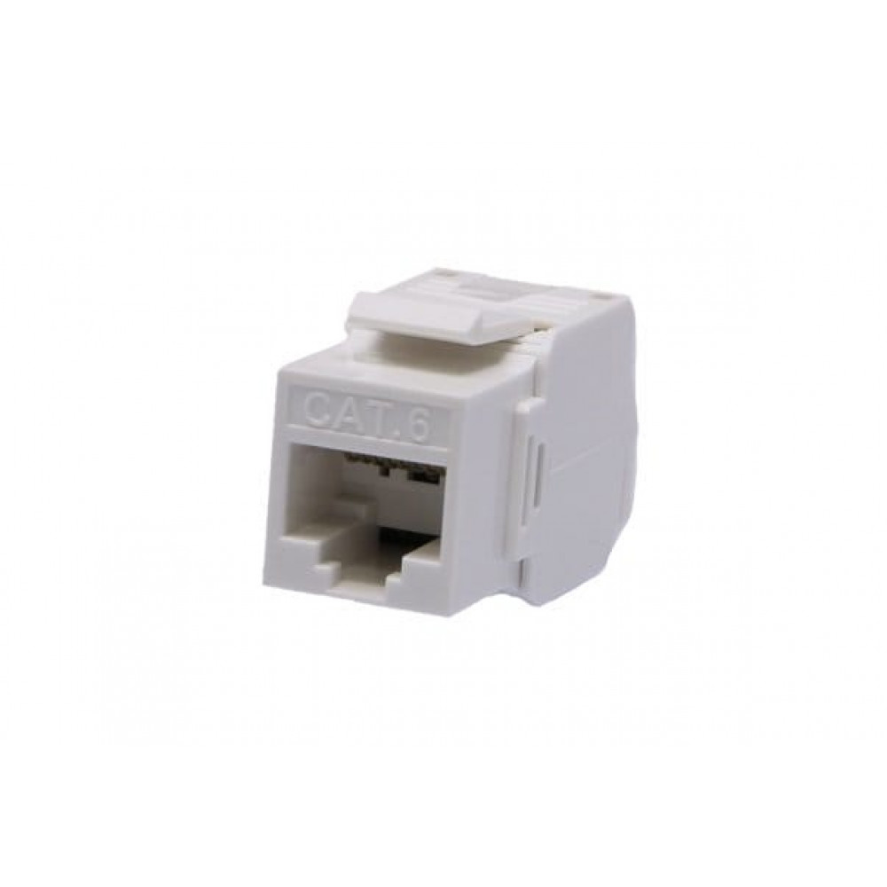 Розеточный модуль Keystone Jack 8P8C (RJ-45) UTP Cat.6 (10-0342-1). Розеточный модуль Keystone Jack 8P8C. SUPRLAN