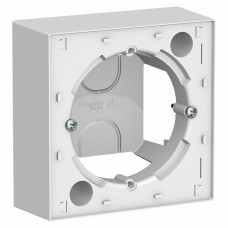 AtlasDesign коробка для наружного монтажа, белая (ATN000100). Коробка для наружного монтажа. Systeme Electric
