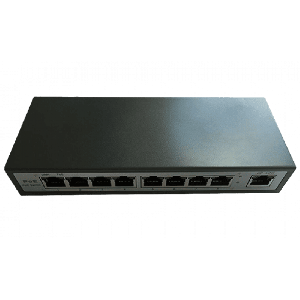 SH-20.8. Коммутатор с питанием по PoE. BAS-IP