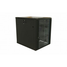 TWB-1268-GP-RAL9004. Шкаф телекоммуникационный 19 настенный 12U. Hyperline