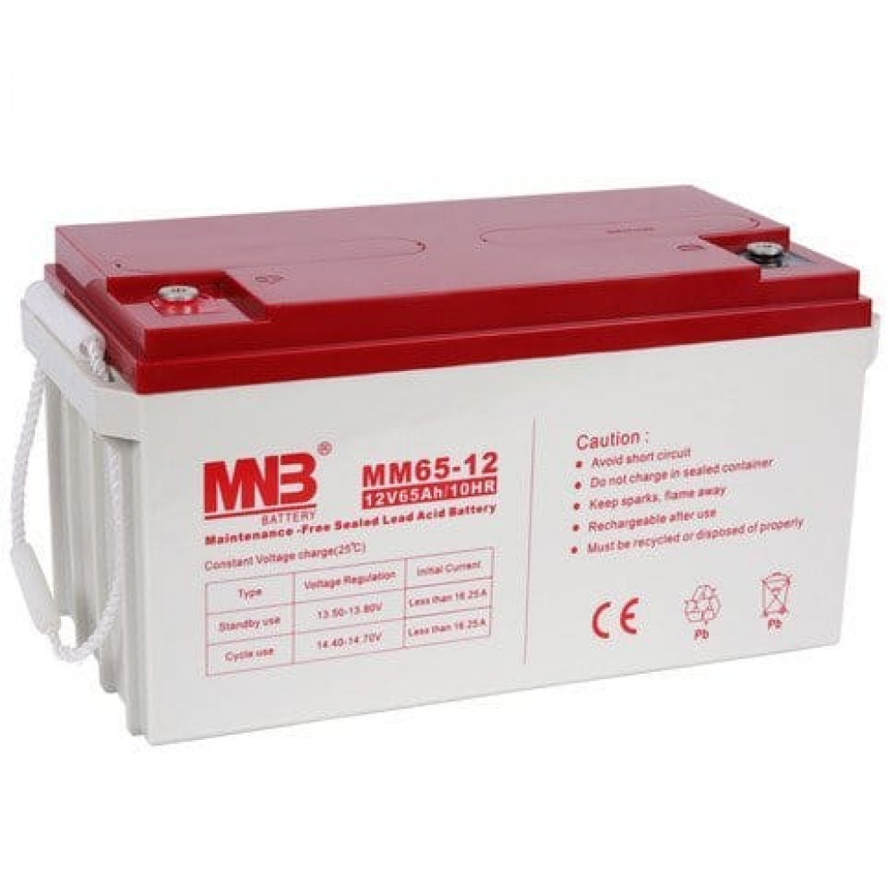 MNB MM 65-12. Аккумулятор герметичный свинцово-кислотный. MNB Battery