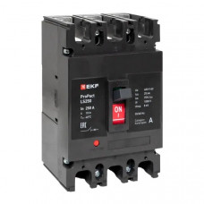 LS250 25кА 3P 160А ProPact (mccb-250-25-3-160-ls). Автоматический выключатель в литом корпусе. EKF
