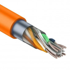 F/UTP, CAT 6, ZH нг(А)-HF, 4PR, 23AWG, INDOOR, SOLID, оранжевый, 305 м, REXANT (01-0151). Кабель «витая пара» (LAN) для структурированных систем связи. Rexant F/UTP, CAT 6, ZH нг(А)-HF, 4PR, 23AWG, INDOOR, SOLID, оранжевый, 305 м, REXANT (01-0151). Кабель «витая пара» (LAN) для структурированных систем связи. Rexant