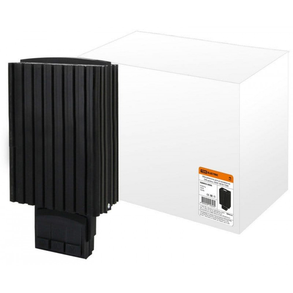 Обогреватель на DIN-рейку 230В, 75Вт (SQ0832-0005). Обогреватель. TDM ЕLECTRIC