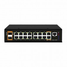 TR-NS25182S-600-16POE. Коммутатор с PoE. Trassir