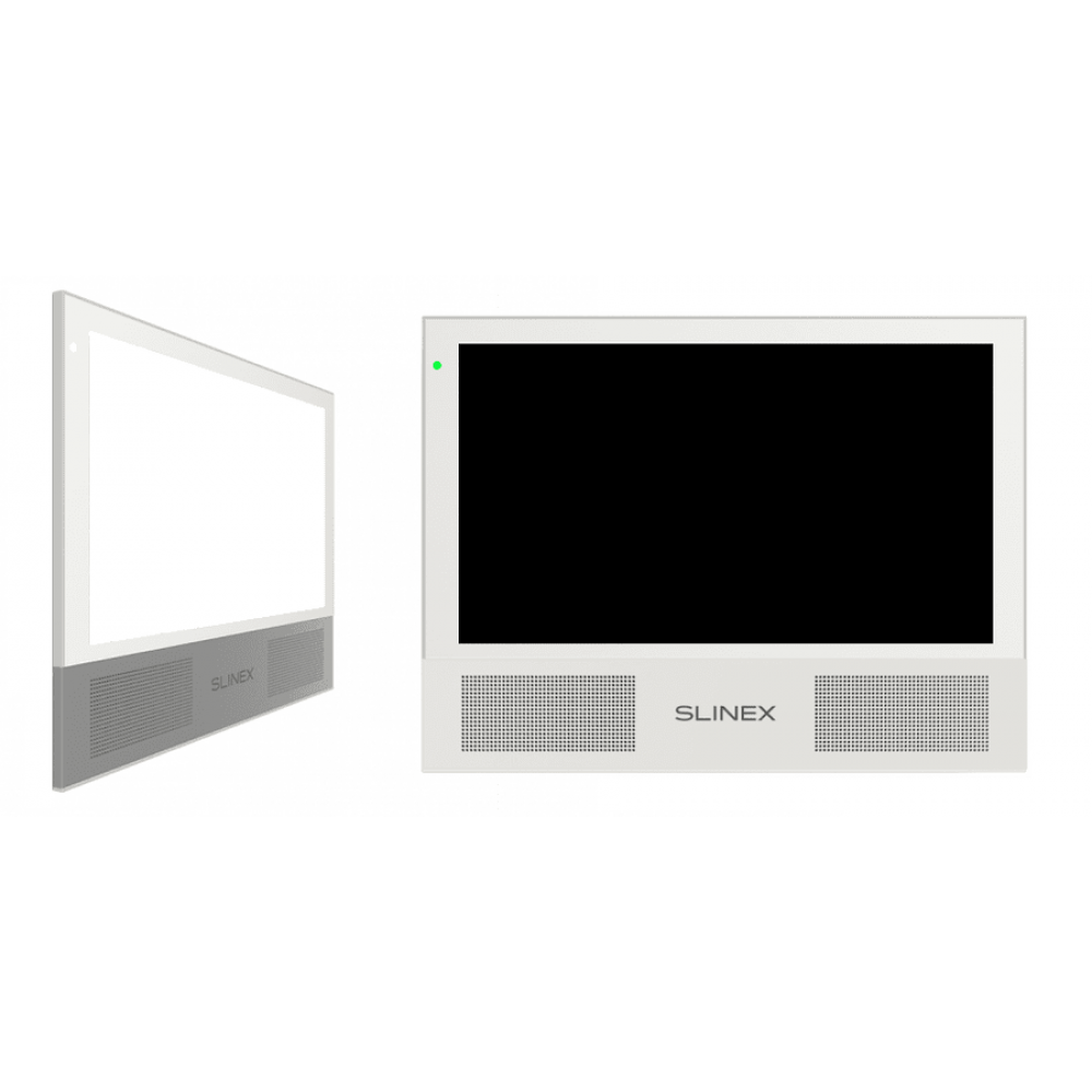 Sonik 7 Cloud (White+White). Монитор домофона цветной с функцией «свободные руки». SLINEX